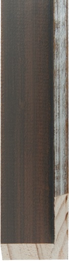 Baklijst taupe/zilver, 10