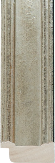 Zilver/zwarte rug 48