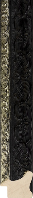 Fenice ornament zwart zilverbies 30 0761/590