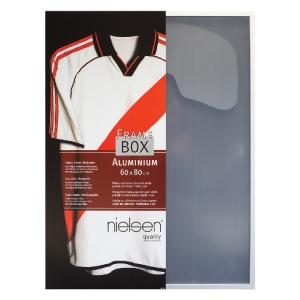 Frame Box II m.zilver 60x80cm (plexi)