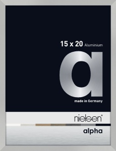 Alpha Frosted Silver 15 x 20cm