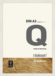 Quadrum White 29,7 x 42cm