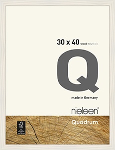 Quadrum White 30 x 40cm